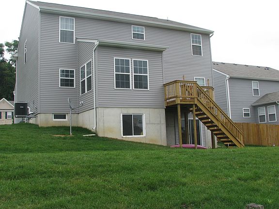 Rear of House (6' Privacy Fence Added)