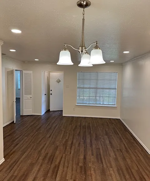 Front entry looking at family/dining area