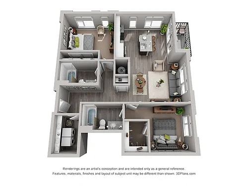 Floor plan Gilmore