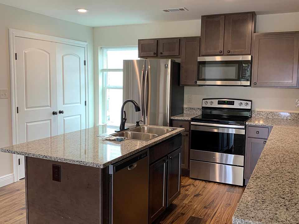 This kitchen is a must see! Stainless steel appliances.