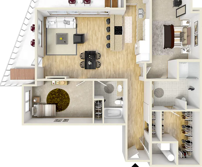 Ballaster Floorplan Diagram