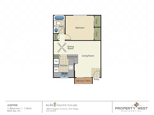 Floor plan Aspire