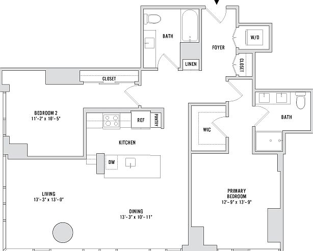 1st image of 343 W Wolf Point Plz #5407