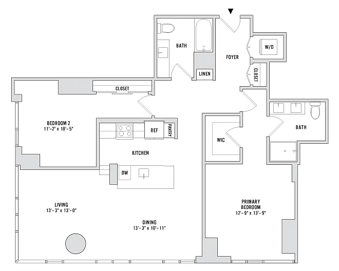 Floor plan B13