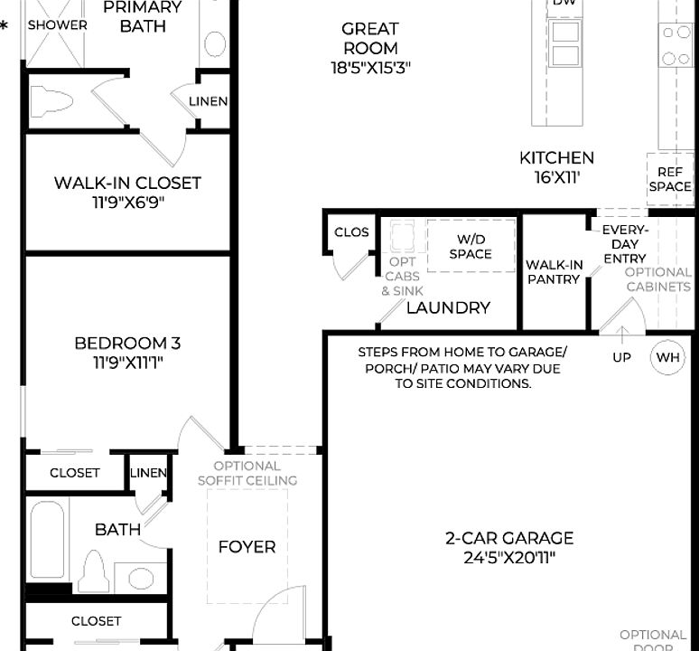 Mallard Plan, The Pines at Sugar Creek Journey Collection, Indian