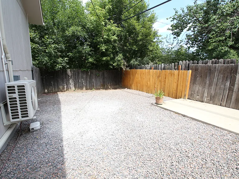 Yard for unit 10