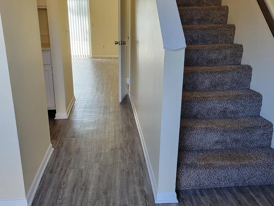 Inside front door