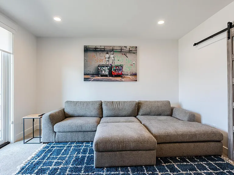 Apartment / Lower floor living room / theater room