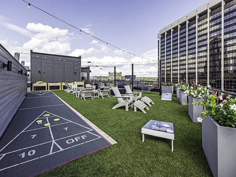 Rooftop Lounge Area