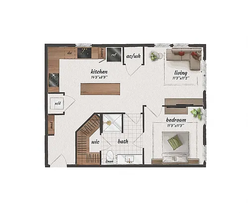 Floor plan A2.C