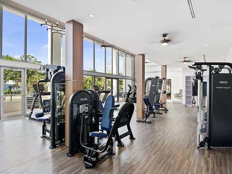 State-of-the-art fitness center