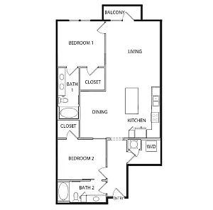 Floor plan B5a