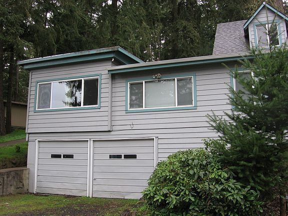 Apartment above garage.