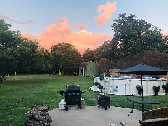 Back porch view 