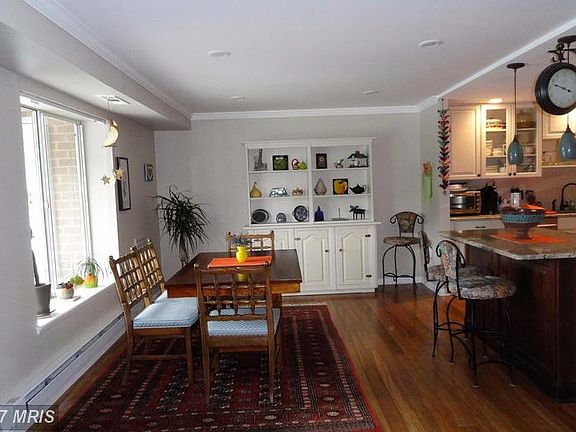 Hardwood Floors through Dining Room