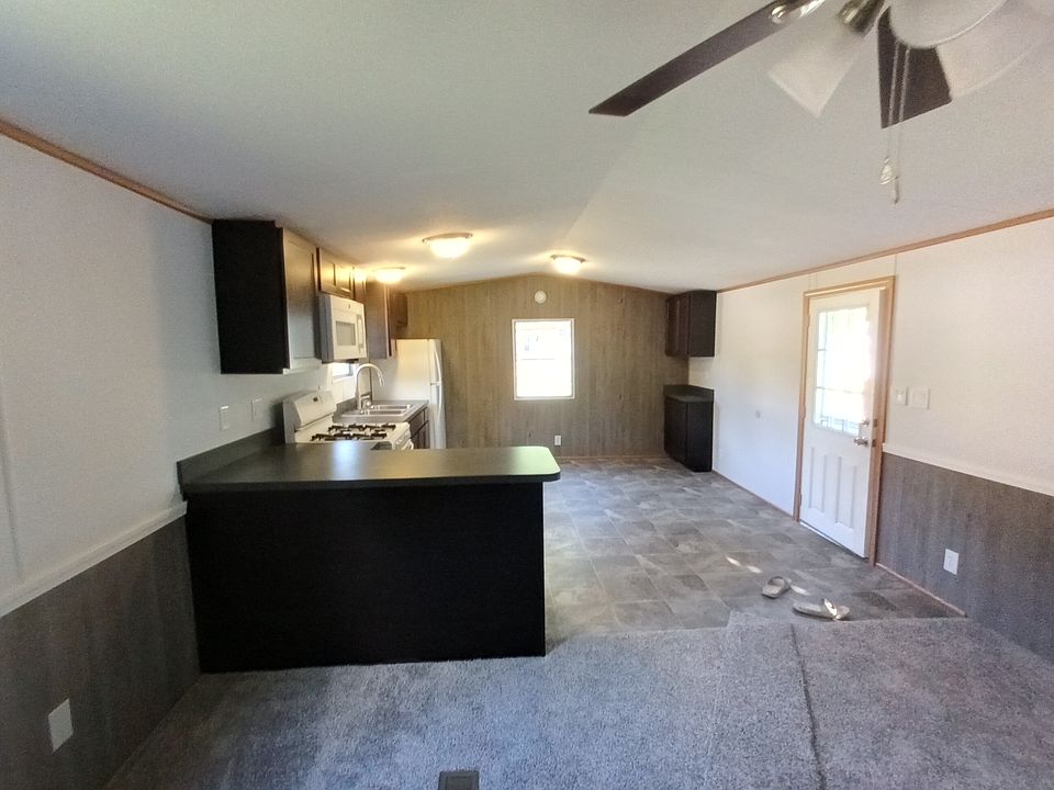 living room to kitchen