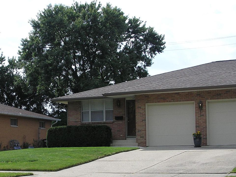 Exterior Front: One of two