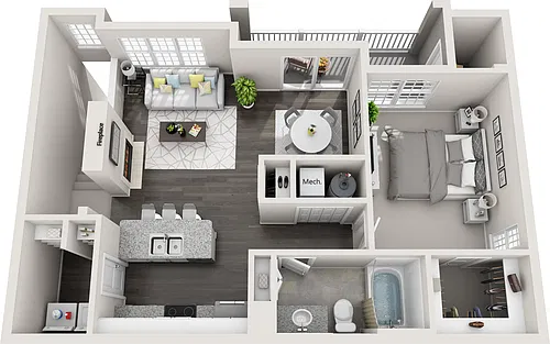 Floor plan A4