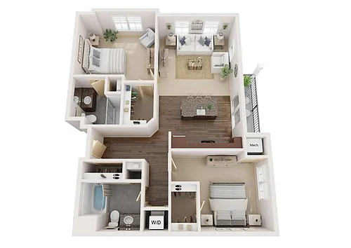 Floor plan D2