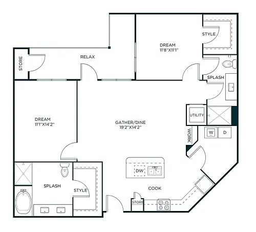 Floor plan B3