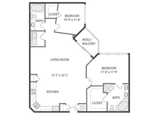 Floor plan C700