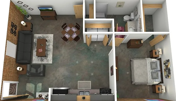 Carole Lombard A Floorplan Diagram