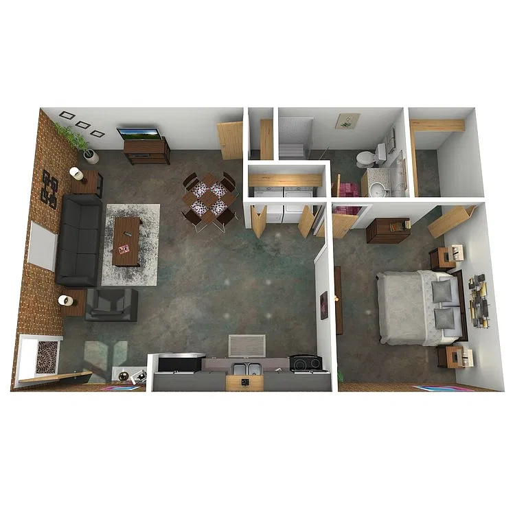 Floor plan Carole Lombard A