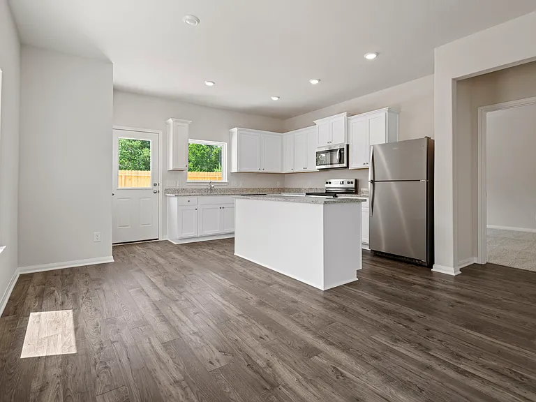 All kitchen appliances included.