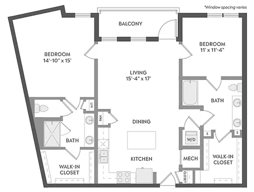 Floor plan C6b