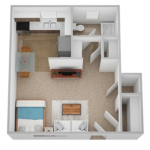 Floor plan Studio