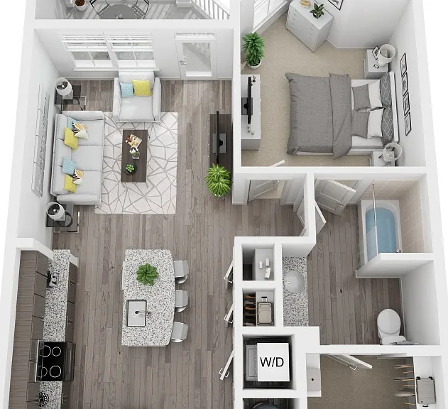 The Flats at Ballantyne Apartments — Photo 34