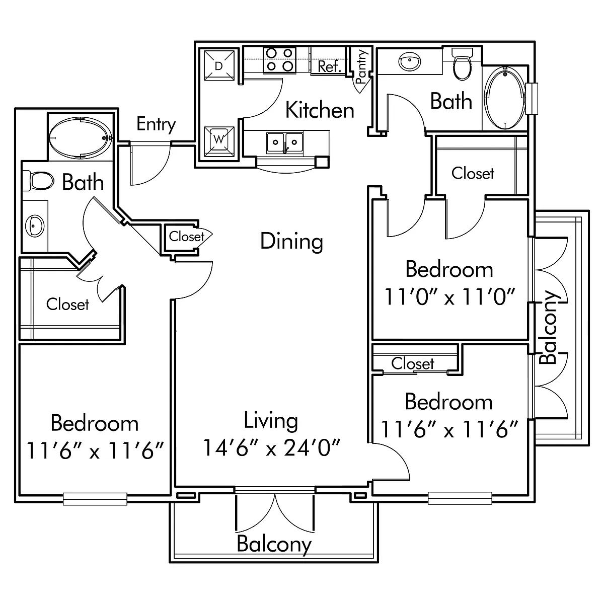 Floor plan C1