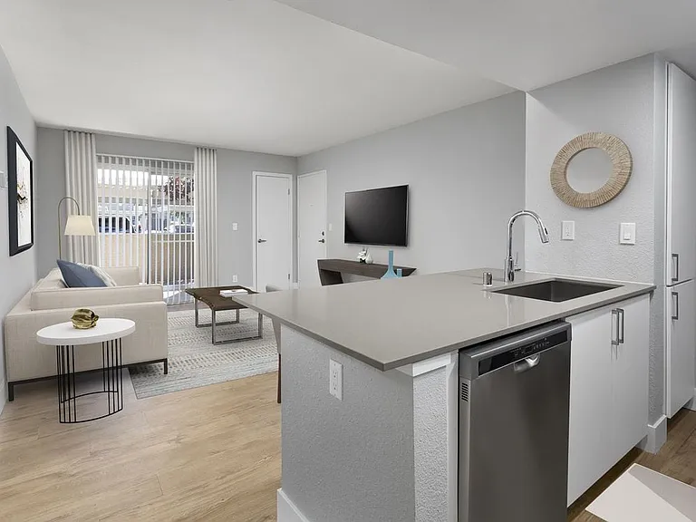 Finish Package II: Kitchen and Living Room