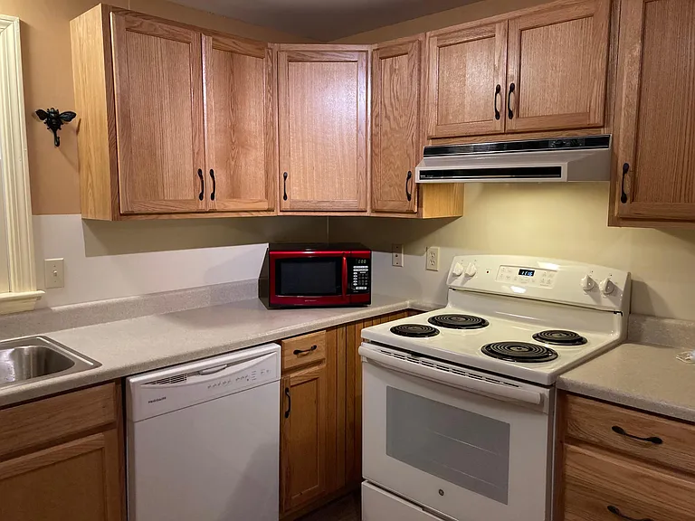 New countertops and cabinets