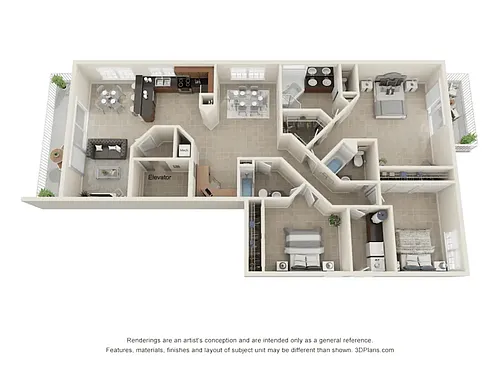 Floor plan Estrada