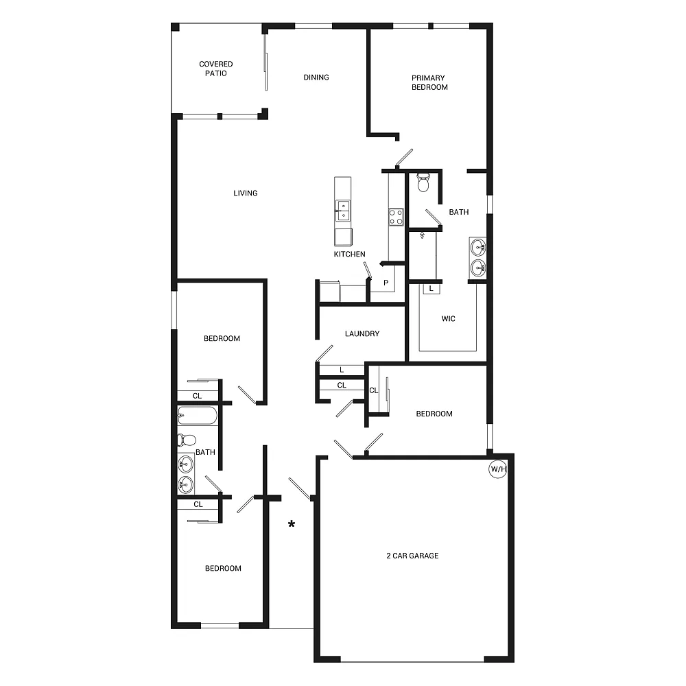 Floor plan Mason
