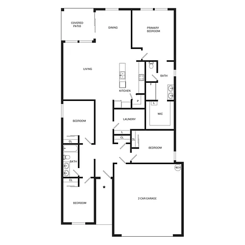 Floor plan Mason