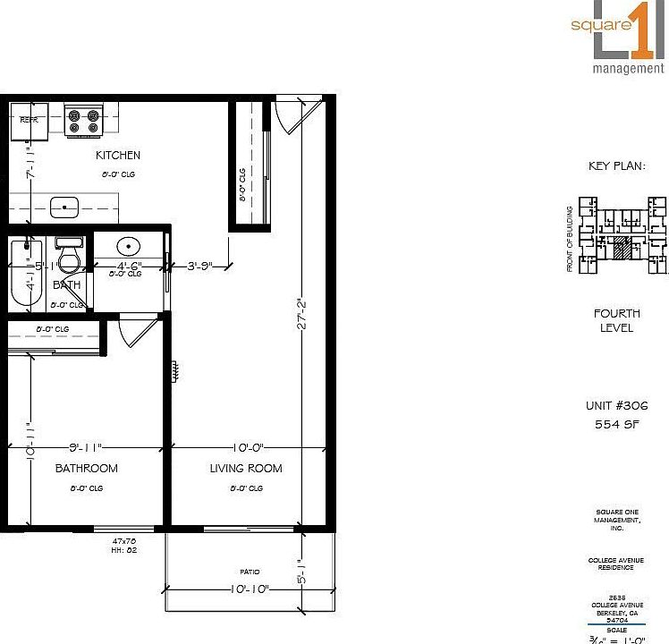1st image of 2535 College Ave APT 306
