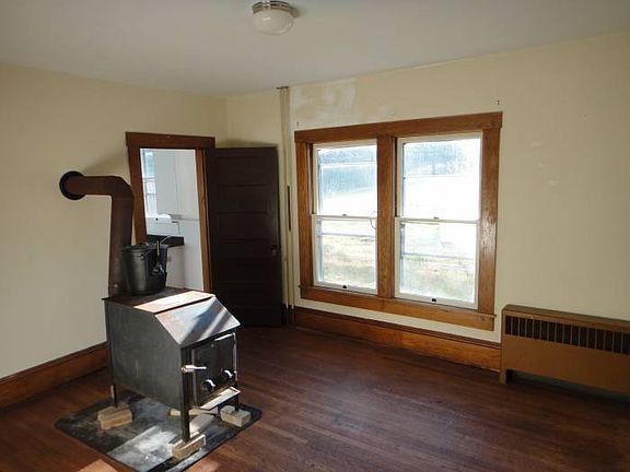 Living Room, wood stove