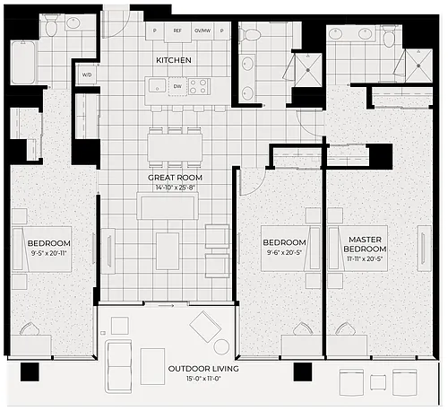 Floor plan Montecito