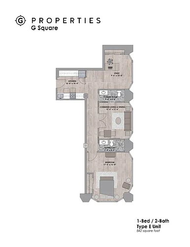 Floor plan The Slater
