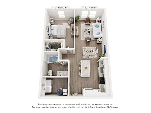 Floor plan A2-W