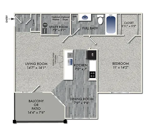 Floor plan Marquis
