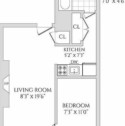 2nd image of 319 W 77th St APT 6