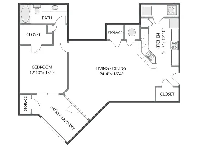 Floor plan A6