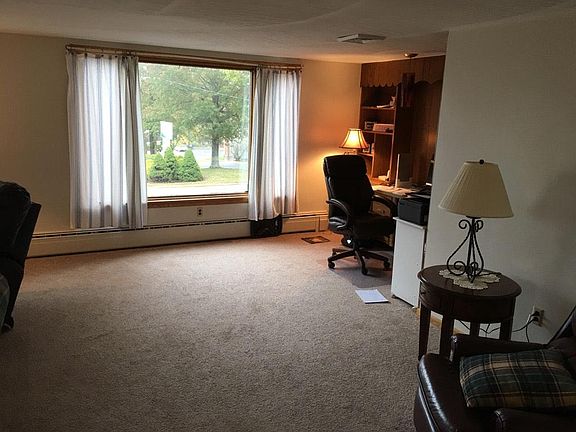 Built in office area