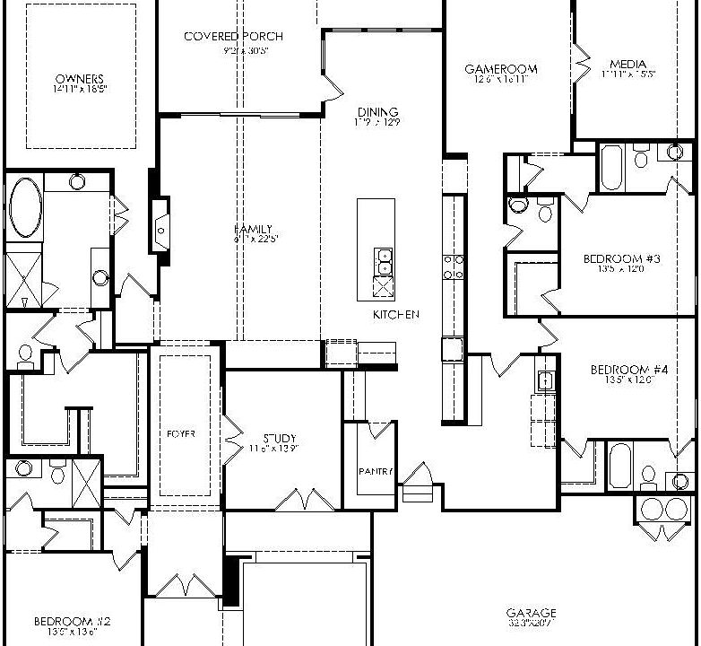 floor plan main level
