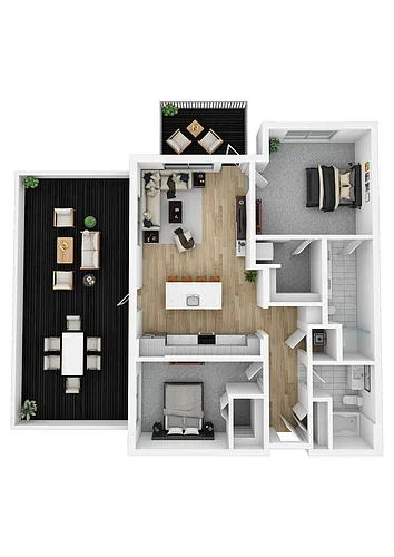 Floor plan B1