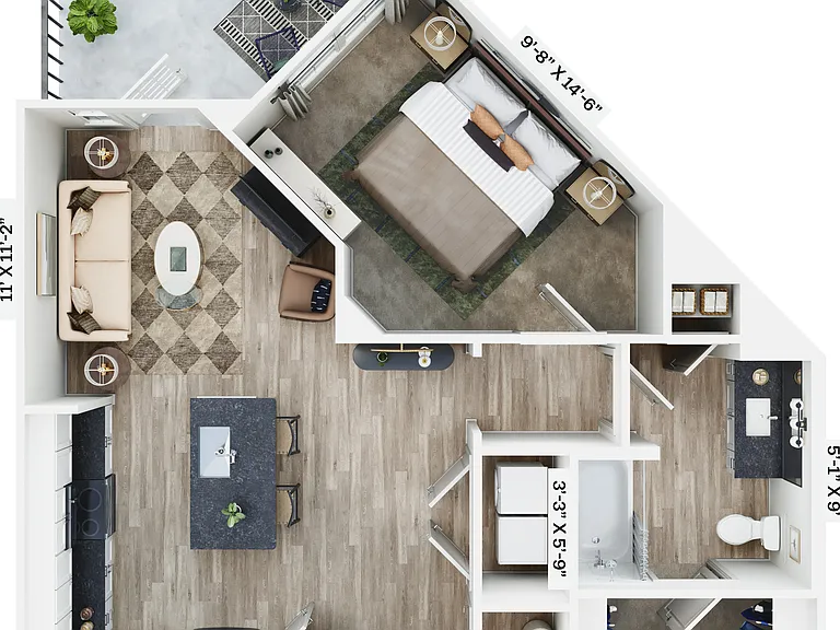 LIV Knoxville - Unit A3 LIV Knoxville - Unit A3