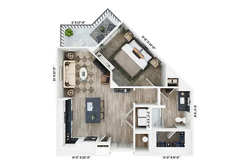Floor plan A3